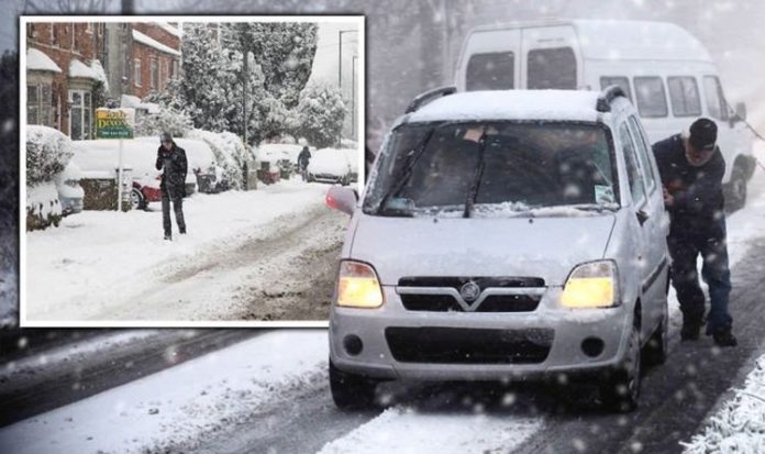 UK snow: 15cm of snow to bury Brits as UK faces major ice warnings and 'thundersnow' |  Weather |  news
